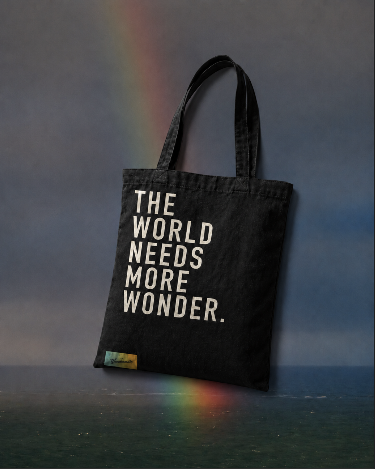 WUNDERMATIC tote — the world needs more wonder